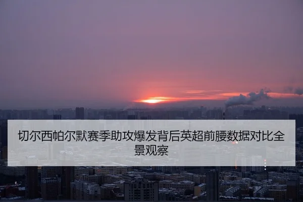 切尔西帕尔默赛季助攻爆发背后英超前腰数据对比全景观察